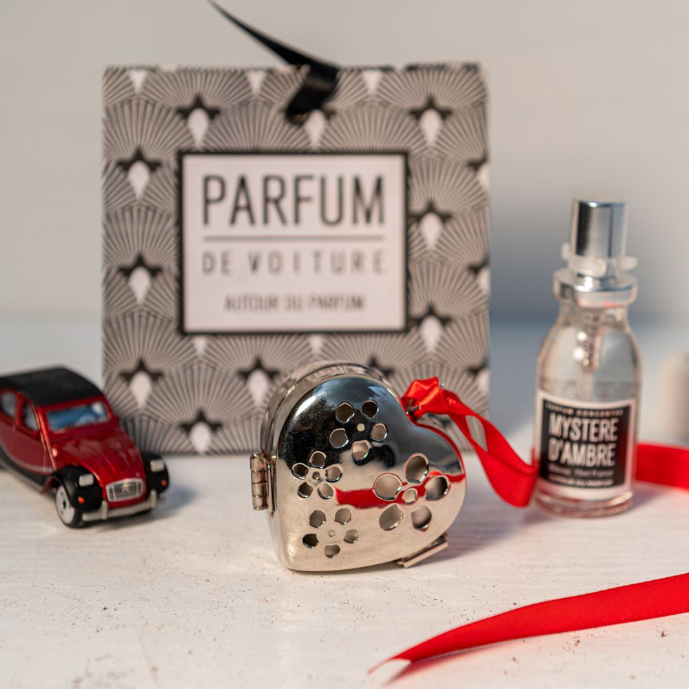 Diffuseurs de parfums - Accessoires de parfum solide diffuseurs de parfum: Petit coeur, Grand coeur, Boule Renaissance - AUTOUR DU PARFUM