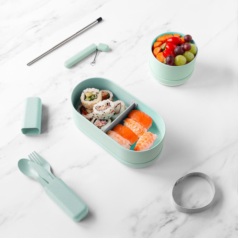Gifts - Bamboo Bento and Snack Box - LUND LONDON
