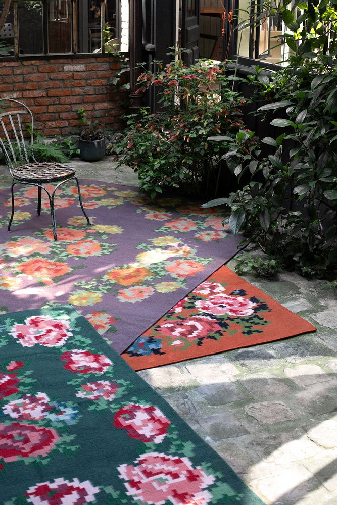 Tapis - Tapis Balti - LE MONDE SAUVAGE BEATRICE LAVAL