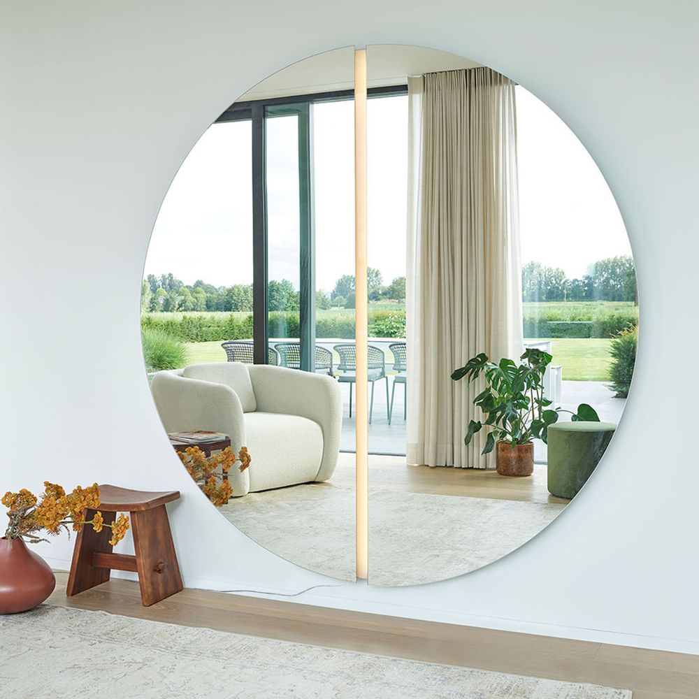 Mirrors - LUNA LIGHT L Mirror - DEKNUDT MIRRORS