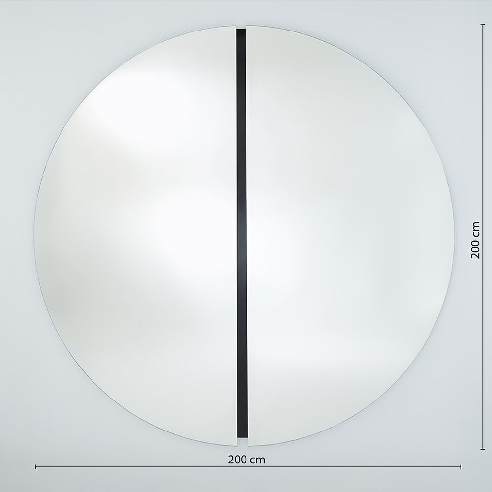 Mirrors - LUNA LIGHT L Mirror - DEKNUDT MIRRORS