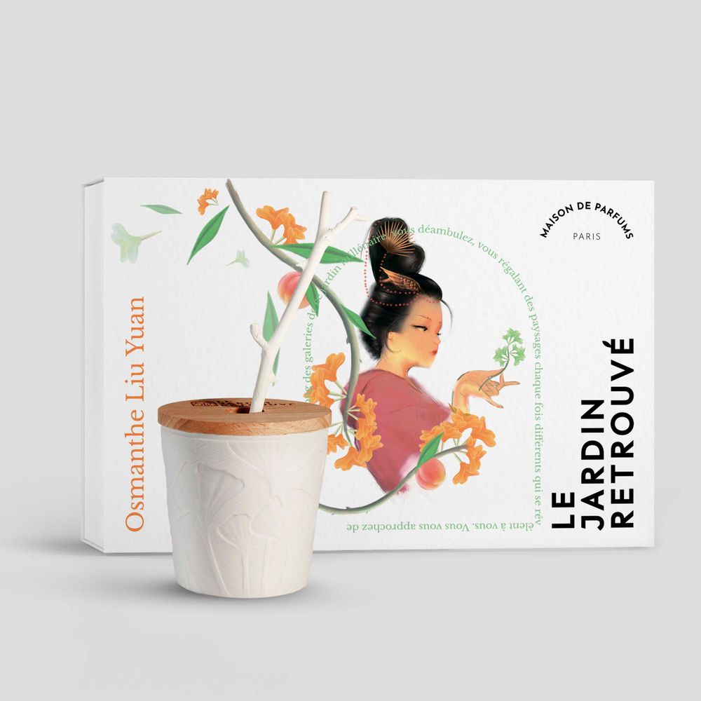Gifts - Osmanthe Liu Yuan Diffuser - LE JARDIN RETROUVÉ