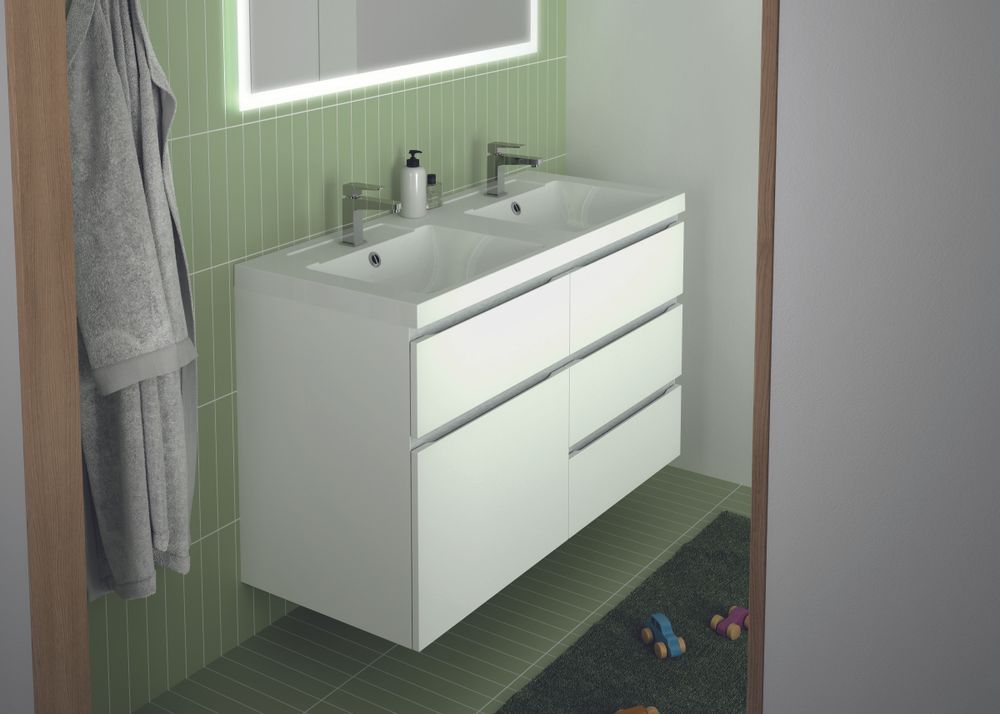 Chests of drawers - RIVOLI bathroom furniture - DECOTEC