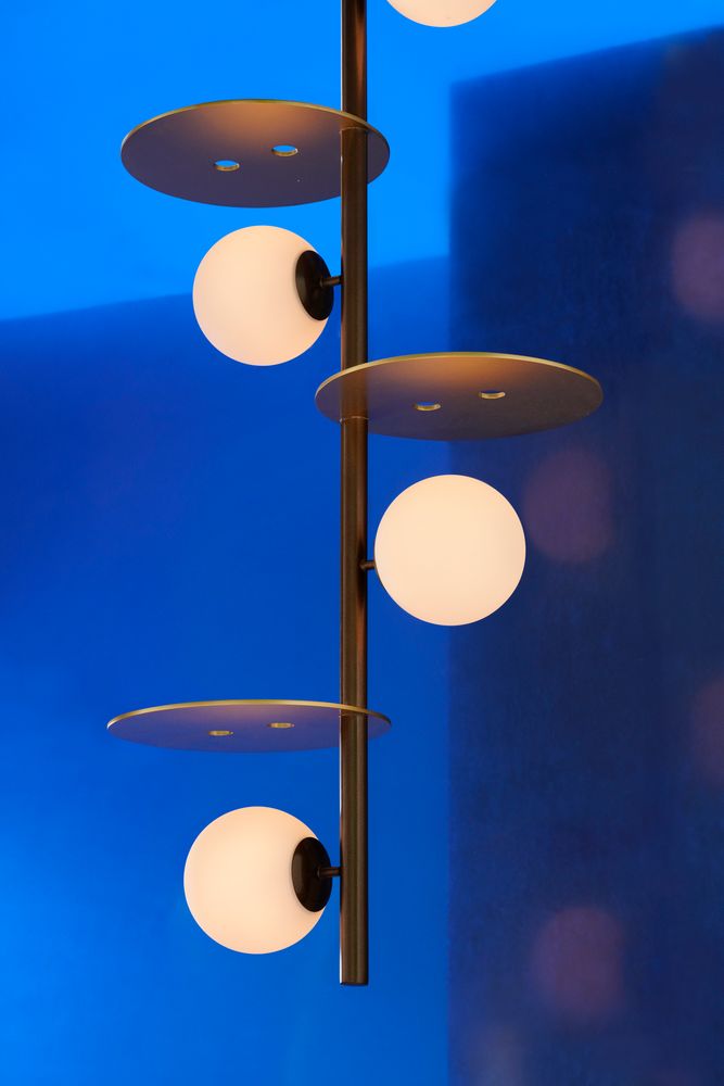 Objets design - Lustre « Collection Bouton » - VENZON LIGHTING & OBJECTS