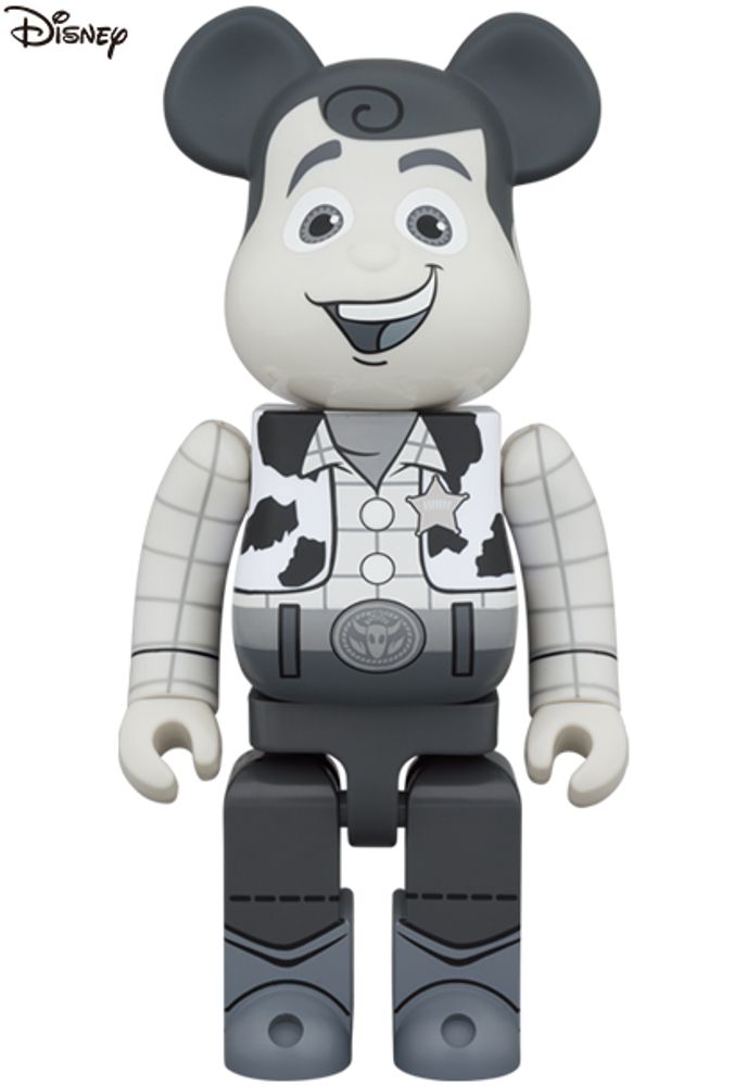 Sculptures, statuettes et miniatures - figurine Bearbrick 1000% Toy Story - Woody Black & White - ARTOYZ