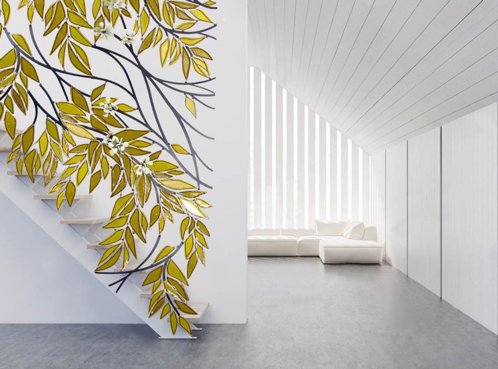 Objets de décoration - Panneau décoratif Feuillages - LAURA CAMBON