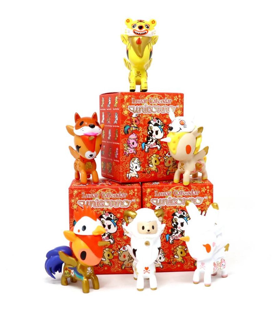 Sculptures, statuettes and miniatures - Unicorno Lunar Calendar figurine - ARTOYZ