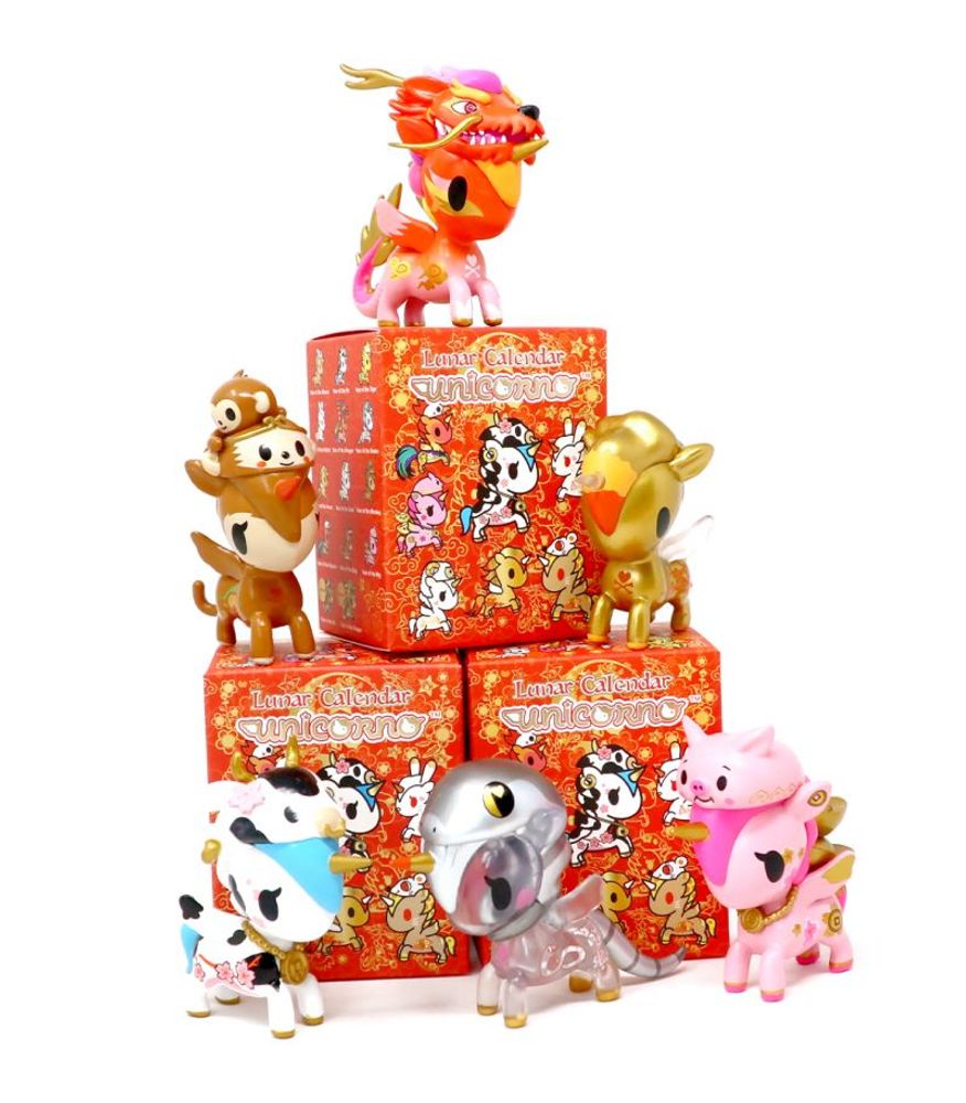 Sculptures, statuettes and miniatures - Unicorno Lunar Calendar figurine - ARTOYZ