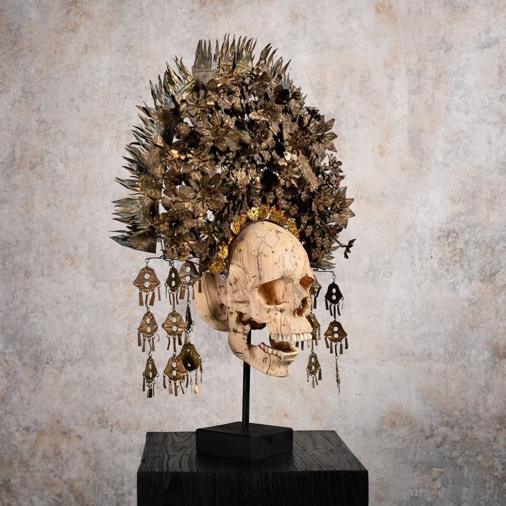 Sculptures, statuettes et miniatures - Memento Mori de Bornéo - UPAGURU / ATELIERS C&S DAVOY