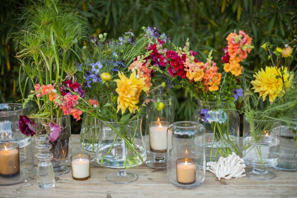 Candlesticks and candle holders - Taylor clear glass candle holder Ø21x25 cm CR71098 - ANDREA HOUSE