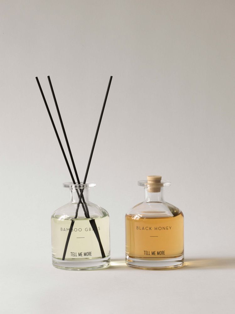 Parfums d'intérieur - Diffuseurs d'ambiance et bougies parfumées - TELL ME MORE