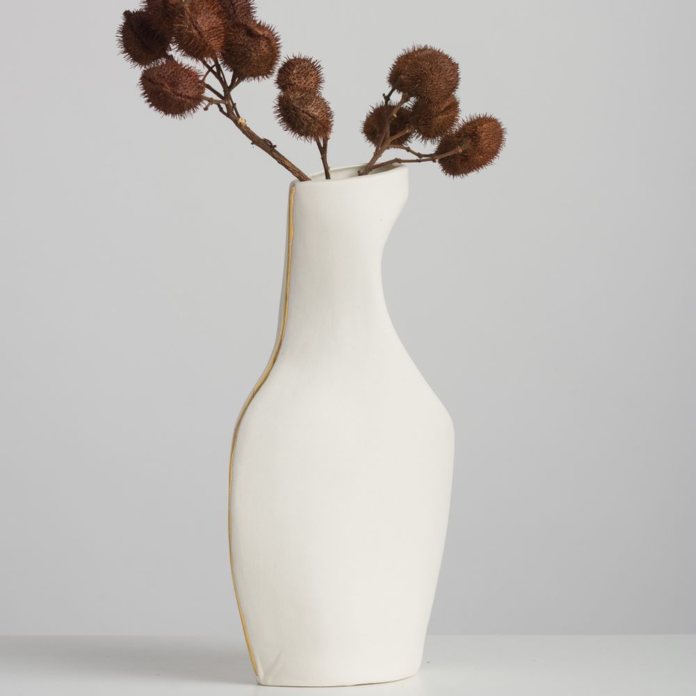 Vases - Vase series of gold shapes - ATELIER LE MOTIF