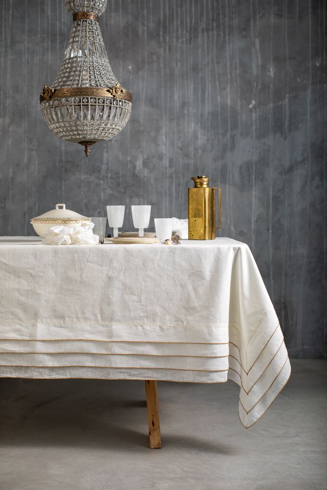 Table cloths - "SFOGLAITELLA" ANTI STAIN TABLECLOTH - BORGO DELLE TOVAGLIE
