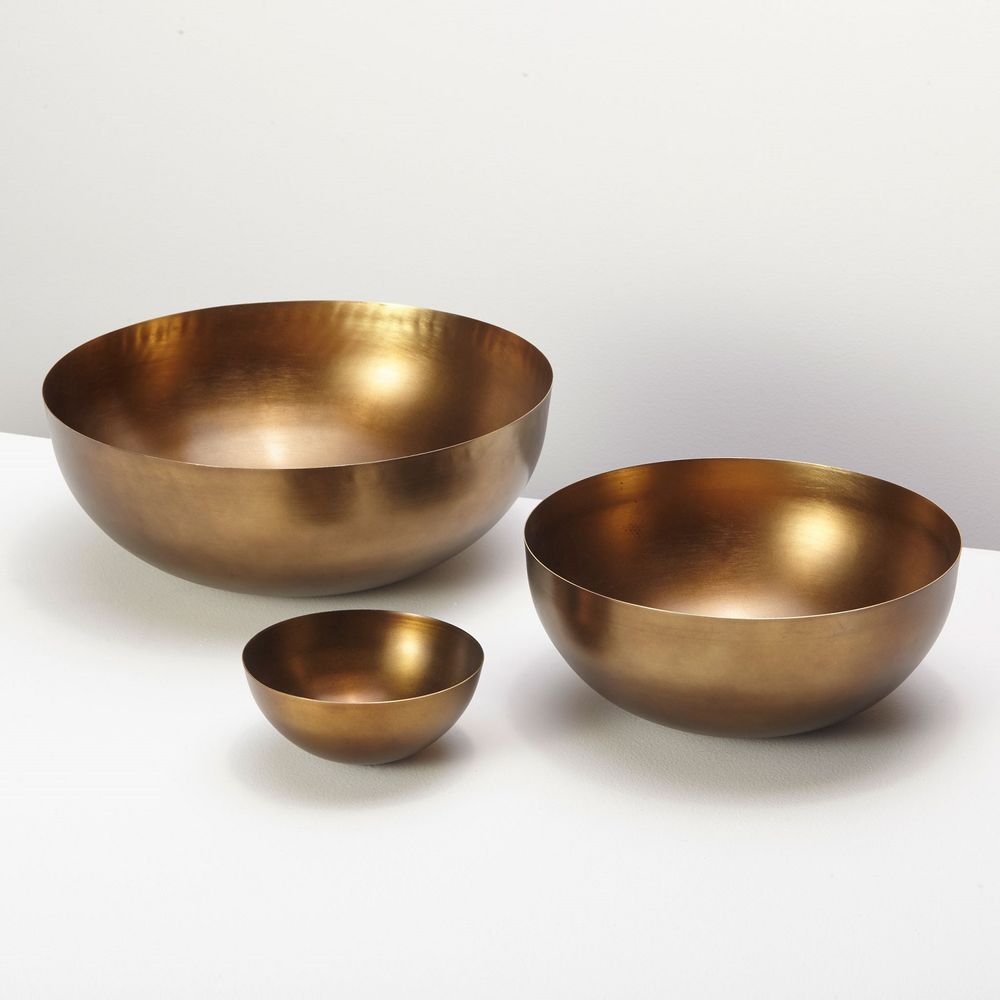 Bols - Bols et plateaux en bronze antique - BE HOME