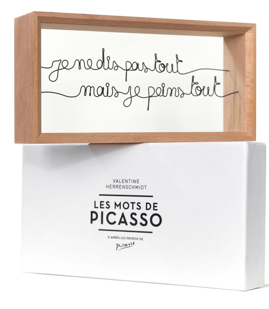 Sculptures, statuettes and miniatures - Les mots de Picasso - VALENTINE HERRENSCHMIDT