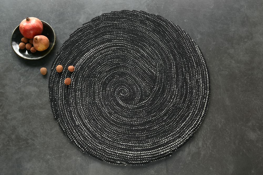 Pièces uniques - tapis Morpho - LAURE KASIERS
