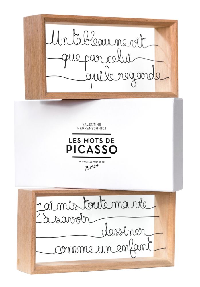 Sculptures, statuettes and miniatures - Les mots de Picasso - VALENTINE HERRENSCHMIDT