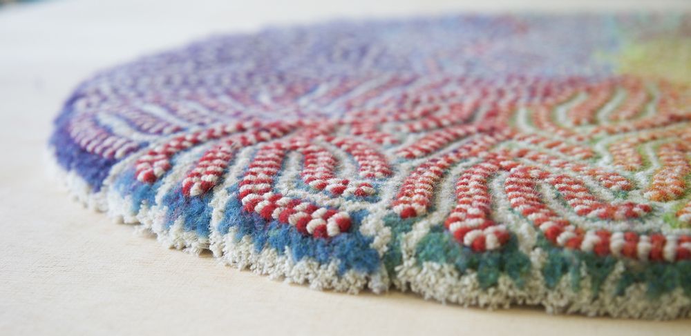 Pièces uniques - Tapis Coral 5 - LAURE KASIERS