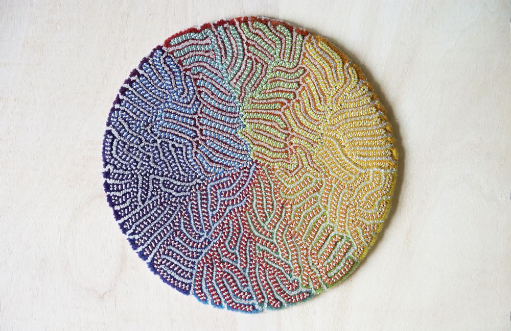 Pièces uniques - Tapis Coral 5 - LAURE KASIERS