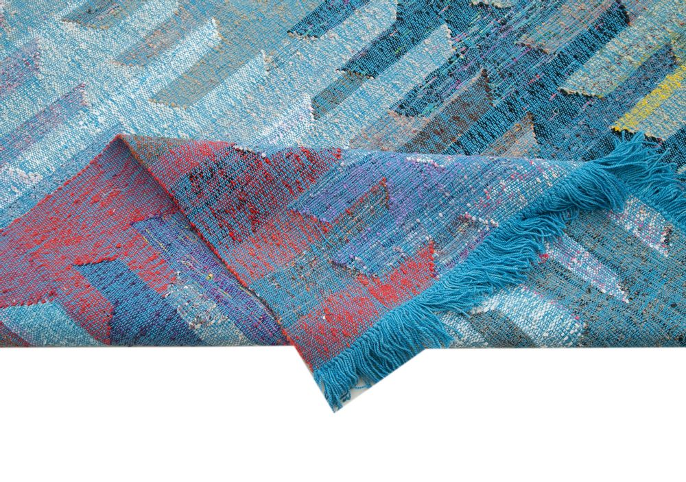 Tapis contemporains - One of a kind Unraveled Chaput Kilim - AGACAN CARPETS
