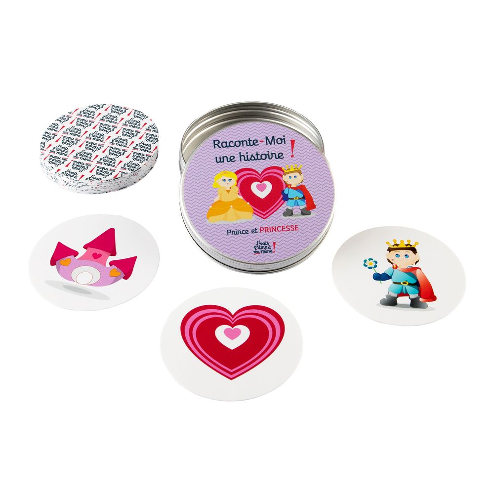 Children's games - Tell me a story “Wild Animals”, washable and tear-proof card games - J'VAIS L'DIRE À MA MÈRE !