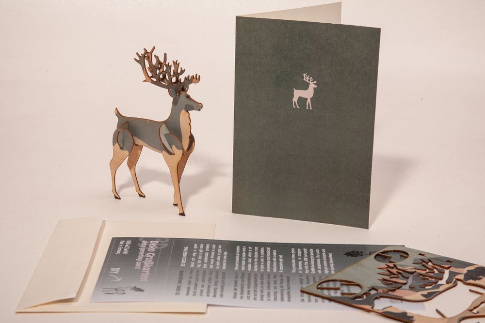 Stationery - 3d Deco Card - FORMES BERLIN