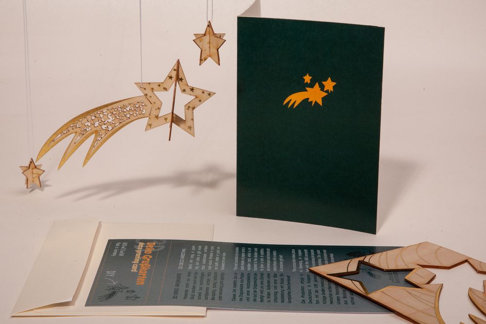 Stationery - 3d Deco Card - FORMES BERLIN