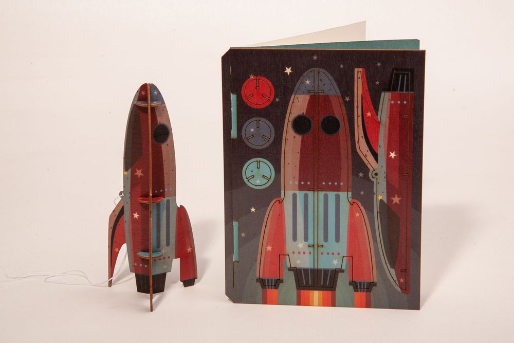 Stationery - 3d Deco Card - FORMES BERLIN