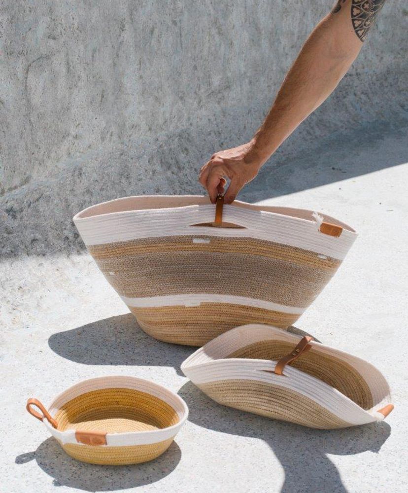 Trays - Ibiza /basket M / WOOT-IBIZ-M - 1% DESIGN