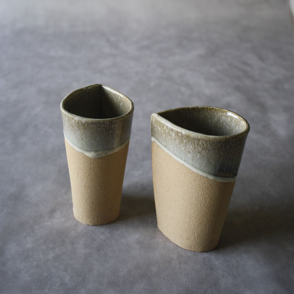 Mugs - Milky Way Goblet, Droplet or Tripode - ANNE KRIEG, CERAMISTE