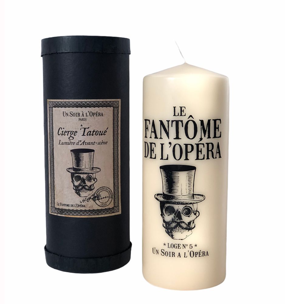 Cadeaux - BOUGIE TATOUAGE - UN SOIR A L'OPERA