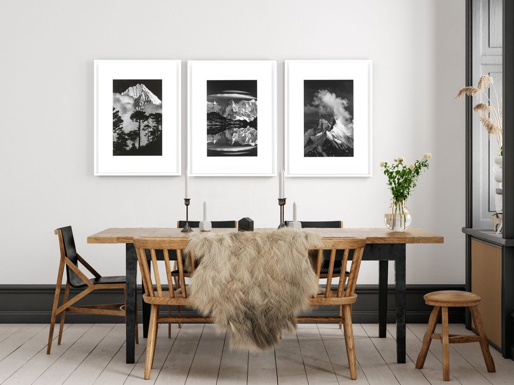 Art photos - Wall decoration. Mountains - ABLO BLOMMAERT