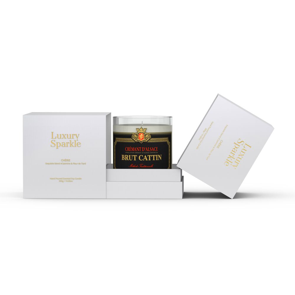 Decorative objects - Cattin Brut Rosé Luxury Scented Candle - LUXURY SPARKLE