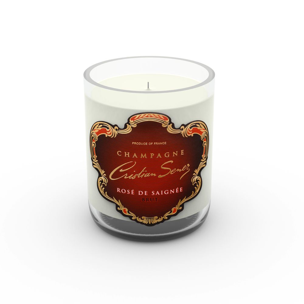 Decorative objects - Cristian Senez Brut Rosé Luxury Scented Candle - LUXURY SPARKLE