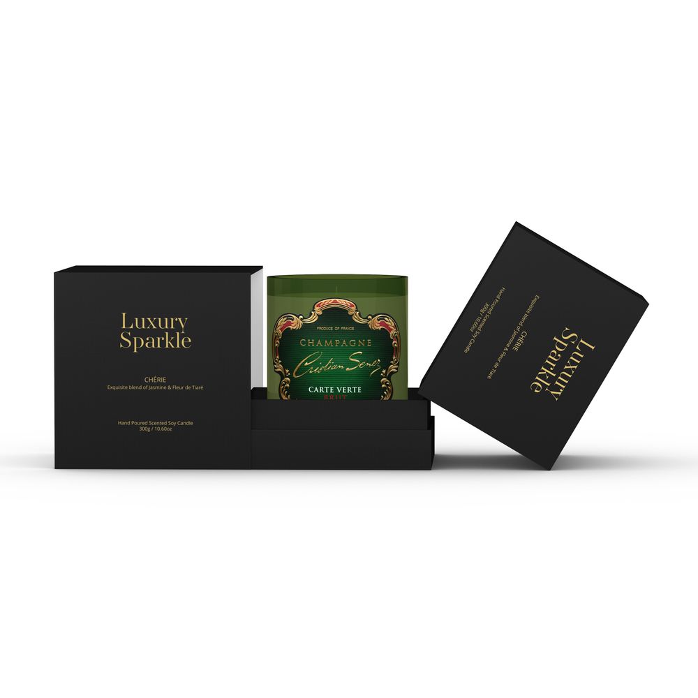 Decorative objects - Cristian Senez Carte Verte Luxury Scented Candle - LUXURY SPARKLE