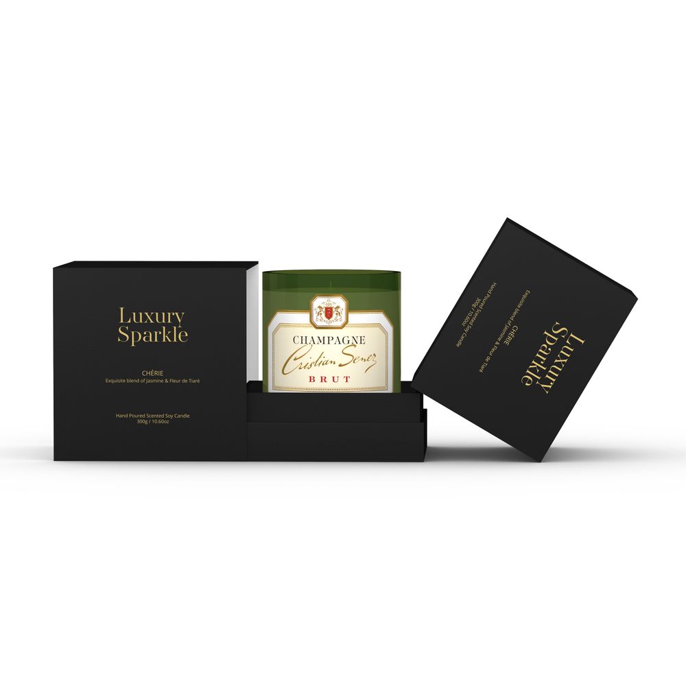 Objets de décoration - Bougie parfumée de luxe Cristian Senez Grande Réserve - LUXURY SPARKLE