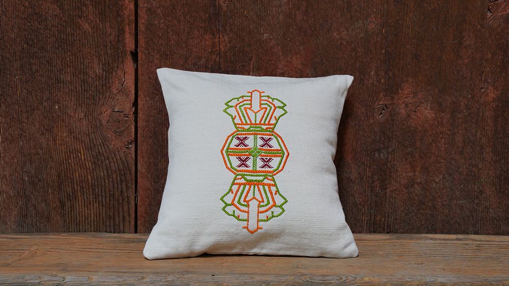 Fabric cushions - Cushion DORJEE - BHUTAN TEXTILES