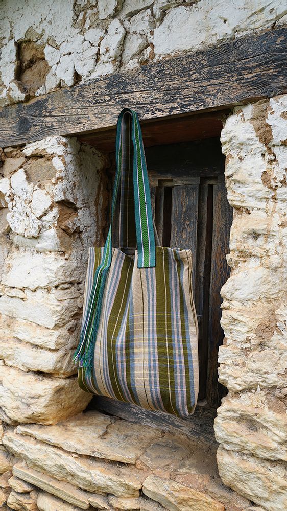 Coussins textile - Totes KARSEL - BHUTAN TEXTILES