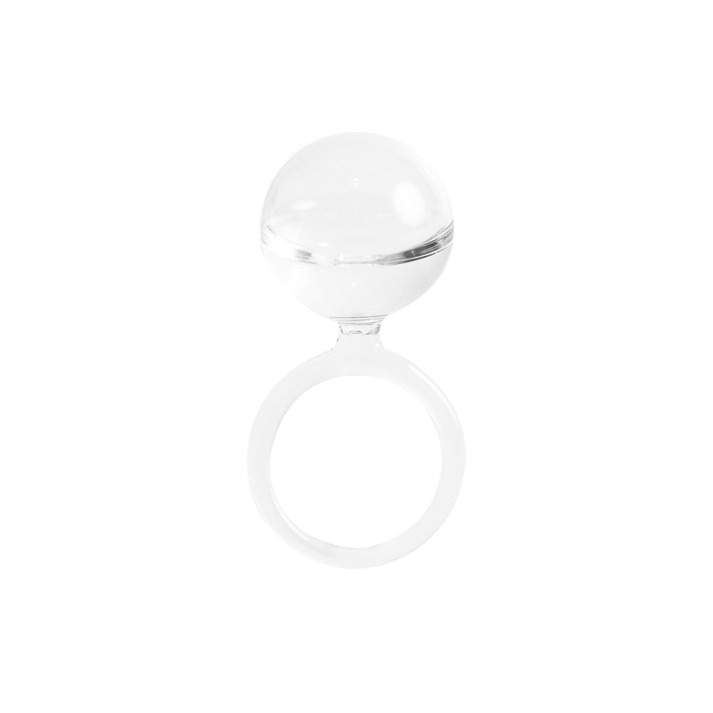 Bijoux - Anneau transparent pour petites gouttelettes - LAJEWEL