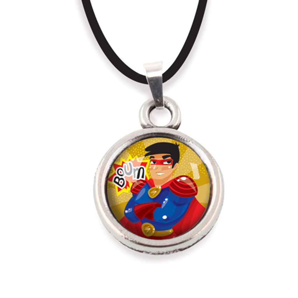 Jewelry - Necklace Boy Les Minis Superhéros - LES MINIS D'EMILIE