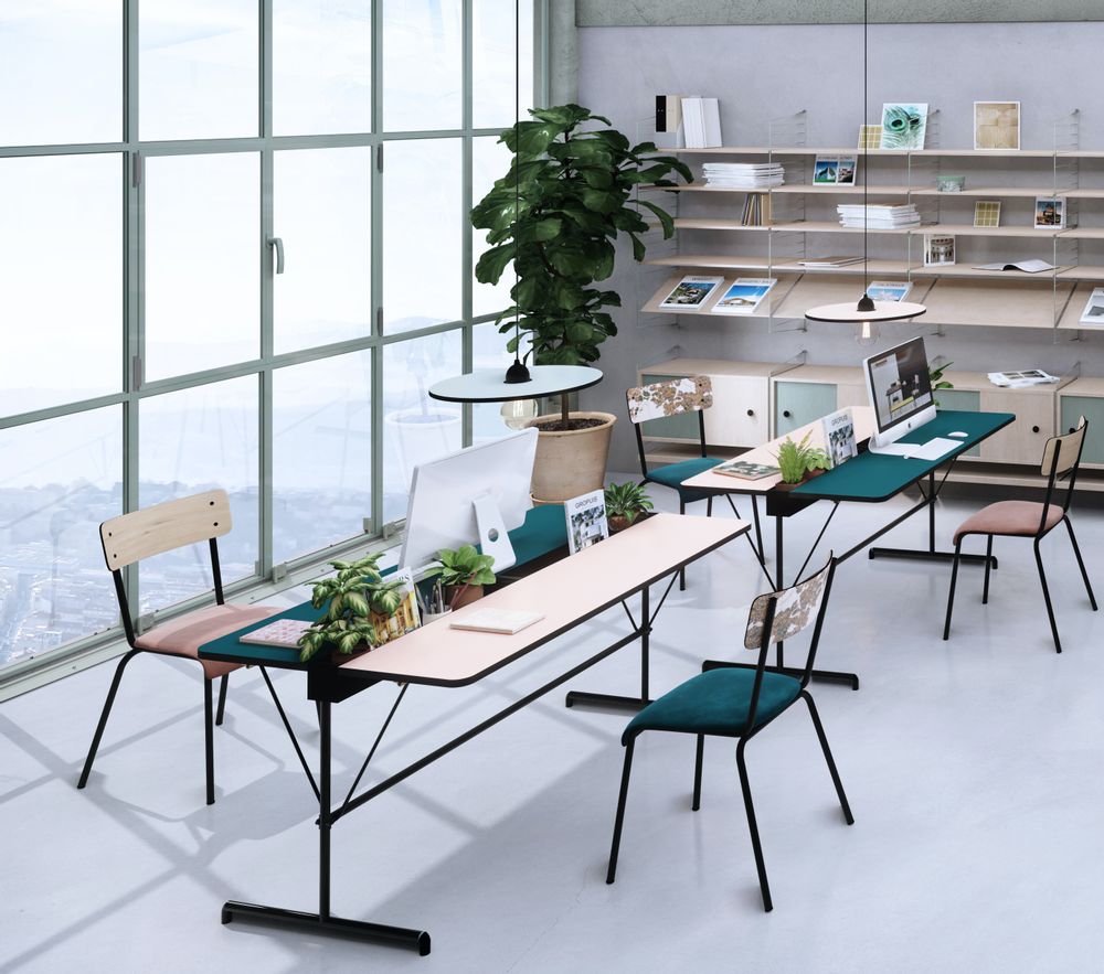 Bureaux - TABLE FRIDA - LES GAMBETTES