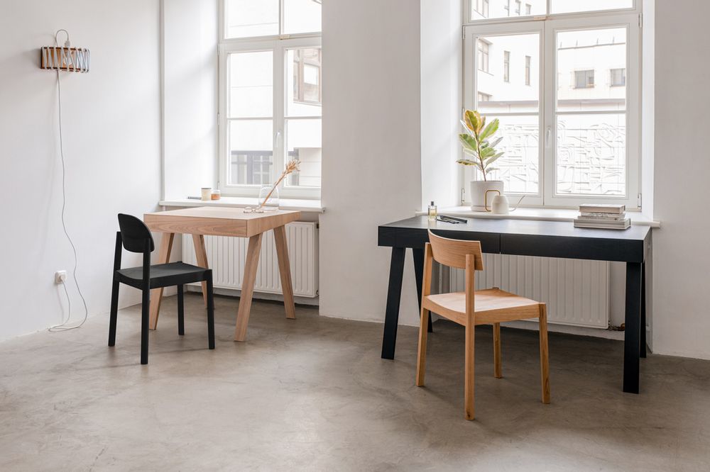 Writing desks - 4.9 Writing Desk, One or Two Drawers - EMKO