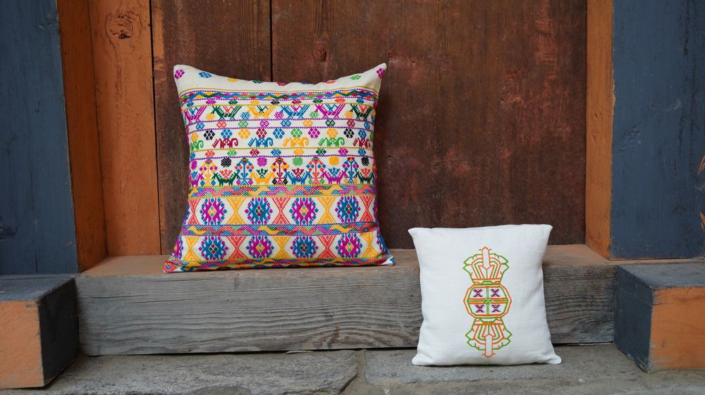 Coussins textile - Cushion MUKPA - BHUTAN TEXTILES