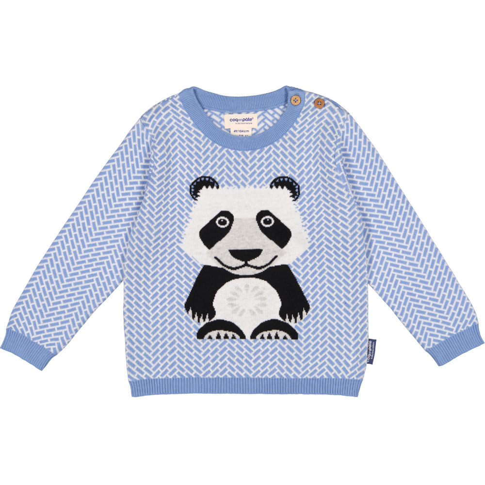Children's apparel - Rhino knit sweater - COQ EN PATE