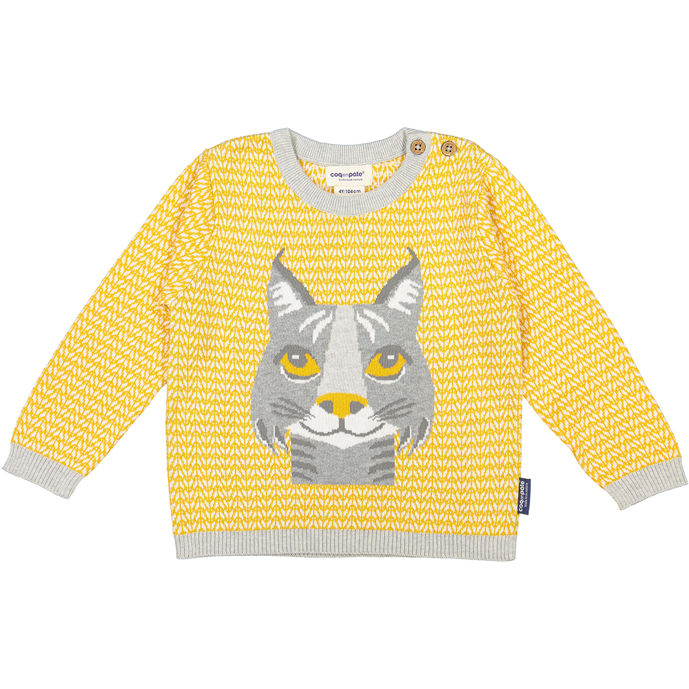 Children's apparel - Rhino knit sweater - COQ EN PATE