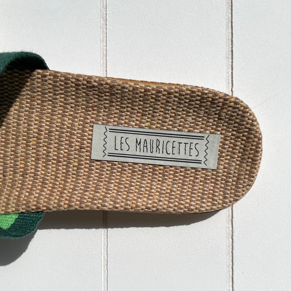 Homewear bien-être - Les Mauricettes de Lucienne, claquettes d'été légères - LES MAURICETTES