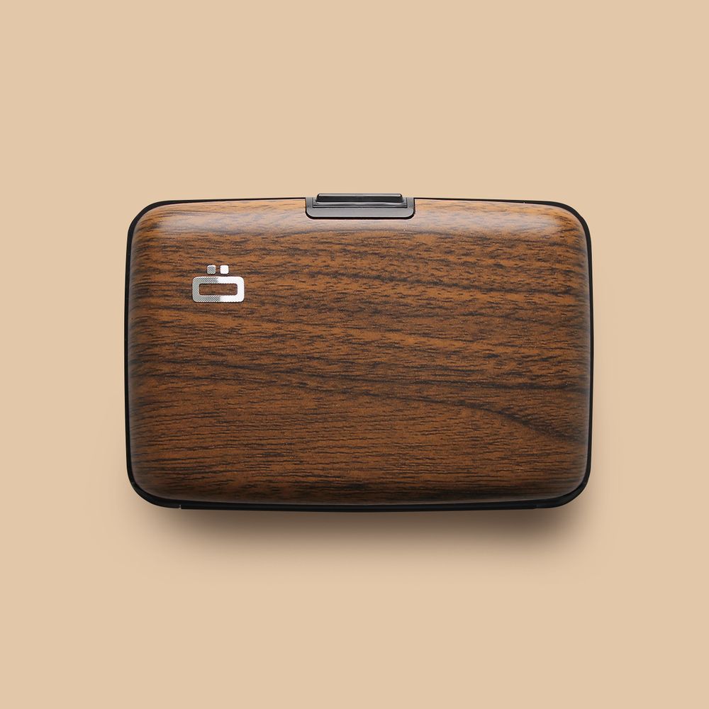 Leather goods - SMART CASE ORIGINAL - Wood print - ÖGON DESIGN