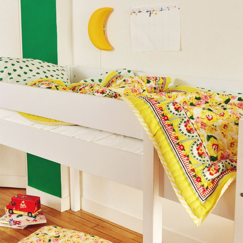 Throw blankets - Reversible quilted bedspread with edging - LUCAS DU TERTRE