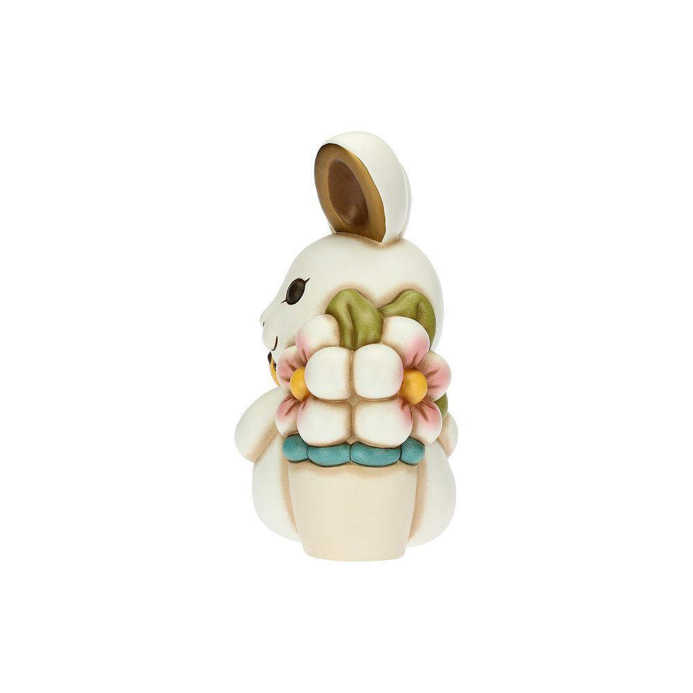Gifts - Playful Joy bunny with chick and flower pot, maxi - THUN - LENET GROUP