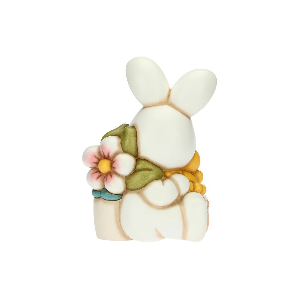 Gifts - Playful Joy bunny with chick and flower pot, maxi - THUN - LENET GROUP